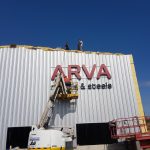 Litere volumetrice din aluminiu